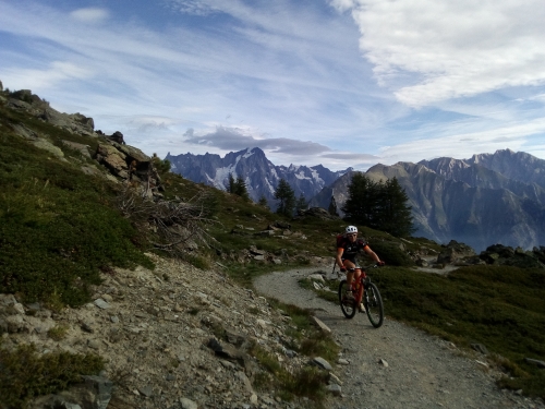 Colle della Croce da Passo San Carlo